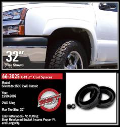 ReadyLift - ReadyLift 2.0" Suspension Leveling Kit 99-06 Silverado/Sierra RWD 66-3025 - Image 2