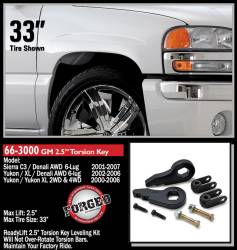 ReadyLift - ReadyLift 2.5" Suspension Leveling Kit GM 1500 Truck/SUV 4WD 66-3000 - Image 6