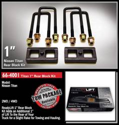 ReadyLift - ReadyLift 1.0" Rear Cast Iron Block w/U-bolt Kit for Titan 66-4001 - Image 2
