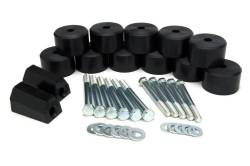JKS - JKS Suspension 1.25" Polyurethane Body Lift Kit-Black JKS9903 - Image 1