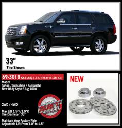 ReadyLift - ReadyLift 1.5" SST Suspension Lift Kit 07-20 GM 1500 SUV 69-3010 - Image 2