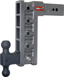 GEN-Y Hitch - GEN-Y Hitch 3" MEGA-DUTY Class V 12" Drop Hitch Receiver 32K GH-1715 - Image 1