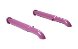 FlowTech - Flowtech 50232FLT Purple Hornies 3-Hole Header Turndown Muffler Pair - Image 4