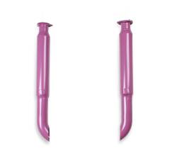 FlowTech - Flowtech 50232FLT Purple Hornies 3-Hole Header Turndown Muffler Pair - Image 6