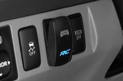 Rough Country Suspension Systems - Rough Country 2x1 Rocker Switch w/LED Logo Black/Blue 709SW - Image 3