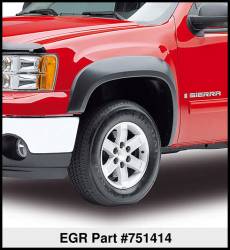 EGR - EGR 751414 Rugged Look Fender Flares-Black 07-13 Sierra 1500 - Image 4