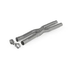 MBRP Exhaust - MBRP Exhaust S7213409 2.5" Resonator Bypass X-Pipe T409 - Image 1