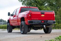 Rough Country Suspension Systems - Rough Country Heavy Duty Black Rear Bumper 11-19 Silverado/Sierra HD 10779 - Image 5