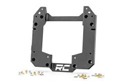 Rough Country Suspension Systems - Rough Country Spare Tire Mount Relocation Plate Black 21-24 Bronco 51053 - Image 2