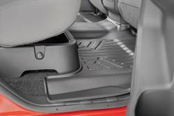 Rough Country Suspension Systems - Rough Country Front/Rear Floor Liners Black for 08-21 Frontier Crew M-80513 - Image 3