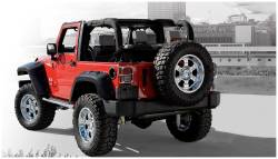 Bushwacker - Bushwacker Max Pocket Style Rear Fender Flares-Black for Jeep JK 10046-02 - Image 3
