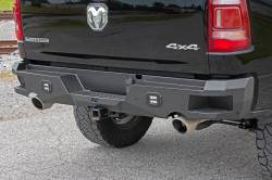 Rough Country Suspension Systems - Rough Country Heavy Duty Black Rear Bumper for 21-24 Ram 1500 10755 - Image 6