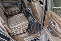 Rough Country Suspension Systems - Rough Country Front/Rear Floor Liners Black 21-24 Tahoe/Yukon M-21712 - Image 4