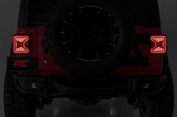 Rough Country Suspension Systems - Rough Country Rear LED Taillights-Smoked for Jeep Wrangler JL RCH5900 - Image 5