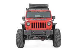 Rough Country Suspension Systems - Rough Country 1047 Stubby Bumper End Caps Black for 07-18 Jeep Wrangler JK - Image 3