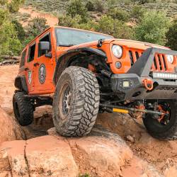 ARIES - Aries Offroad 1500201 Tubular Fender Flare Front for Wrangler JK - Image 2