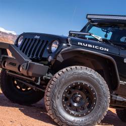 ARIES - Aries Offroad 1500201 Tubular Fender Flare Front for Wrangler JK - Image 3