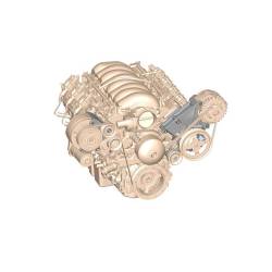 Holley - Holley Performance 20-131BK Accessory Drive Bracket - Image 1