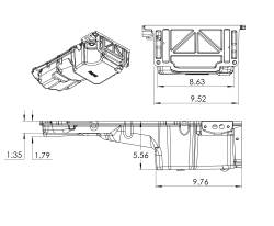 Holley - Holley Performance 302-20 GM LT Retro-Fit Oil Pan - Image 3