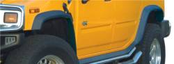 Street Scene - Street Scene 950-59500 Black Sport Fender Flares Set for 03-10 Hummer H2 - Image 3