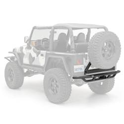 Smittybilt - Smittybilt 76621-01 SRC Rear Bumper w/Hitch BUMPER ONLY for 87-06 Jeep YJ/LJ/TJ - Image 2