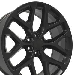 OE Wheels CV98B 24x10 6x5.5 24mm Satin Black CV98B-24100-6550-24B1
