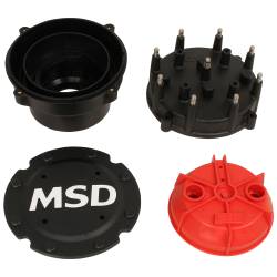 MSD - MSD Ignition 74553 Black Pro-Cap Cap-A-Dapt Kit for Band Clamp Pro Mags - Image 2
