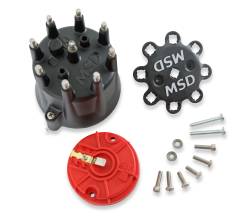 MSD - MSD Ignition 84336 Distributor Cap & Rotor Kit Black for Chevy V8 HEI - Image 6