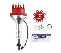 MSD Ignition 85786 Pro-Billet Small Diameter Distributor for Ford 351W