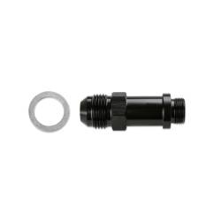 Mr Gasket - Mr Gasket 491978 Carburetor Inlet Fitting9/16-24" to -8AN Male Black EACH - Image 4