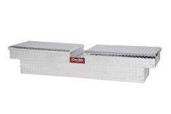 Dee Zee - Dee Zee DZ8363 Brite-Tread Red Label Double Lid Gull Wing Tool Box 63x20x13.2" - Image 1