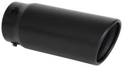 Spectre - Spectre Performance 22361 4.5" 5" Out Slant Cut Black Exhaust Tip 10.5" Long - Image 1