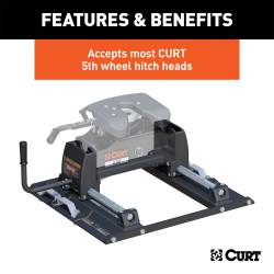 CURT - CURT 16020 Fifth Wheel Roller Mount Adapter - Image 3