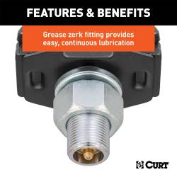 CURT - CURT 40047 Trailer Hitch Ball - Image 2