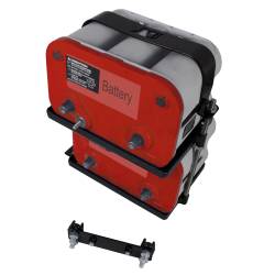 Rugged Ridge - Rugged Ridge 11214.52 Dual Battery Tray - Image 3