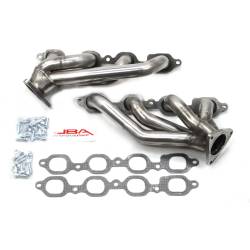 JBA Racing Headers - JBA Headers 1.625" Shorty Stainless Headers-Raw GM Truck 5.3/6.2L 1850S-4 - Image 1