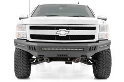 Rough Country Suspension Systems - Rough Country High Clearance Black Front Bumper 07-13 Silverado 1500 10910 - Image 2