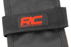 Rough Country Suspension Systems - Rough Country Universal Corded Roll Bar Grab Handles Pair Black 117610 - Image 6