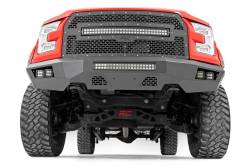 Rough Country Suspension Systems - Rough Country Heavy Duty Black Front Bumper 15-17 Ford F150 10770 - Image 1