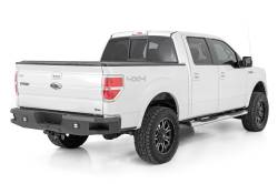 Rough Country Suspension Systems - Rough Country Heavy Duty Black Rear Bumper 09-14 Ford F150 10768 - Image 2