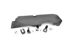 Rough Country Suspension Systems - Rough Country 794 Gas Tank Skid Plate Black for 07-18 Jeep Wrangler JK 2DR - Image 1