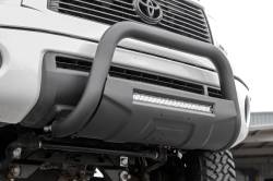 Rough Country Suspension Systems - Rough Country B-T4071 Black Front Bumper Bull Bar w/LED for Tundra/Sequoia - Image 1