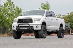 Rough Country Suspension Systems - Rough Country B-T4071 Black Front Bumper Bull Bar w/LED for Tundra/Sequoia - Image 4
