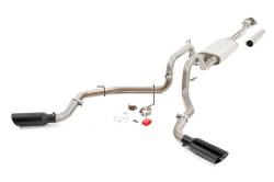 Rough Country Suspension Systems - Rough Country Cat-Back Dual Exhaust System 15-20 F150 Ext/Crew 96006 - Image 1