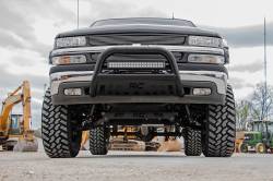Rough Country Suspension Systems - Rough Country Black Front Bumper Bull Bar 99-06 GM 1500 Truck B-C2991 - Image 4