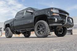 Rough Country Suspension Systems - Rough Country B-C4071 Black Front Bumper Bull Bar w/LED 07-20 GM 1500 Truck - Image 6