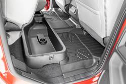 Rough Country Suspension Systems - Rough Country Front/Rear Floor Liners Black for 22-24 Frontier Crew M-80515 - Image 3
