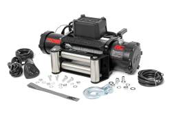 Rough Country Suspension Systems - Rough Country 12000lb 12V Electric Pro Series Winch w/Steel Cable PRO12000 - Image 1