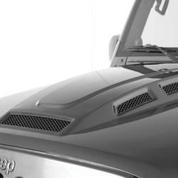 Smittybilt - Smittybilt 76500 Mantaray Vented Hood for 07-18 Jeep Wrangler JK - Image 2
