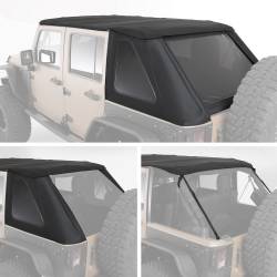 Smittybilt - Smittybilt 9073135K Bowless Combo Top w/Tinted Windows for 07-18 Jeep Wrangler J - Image 6